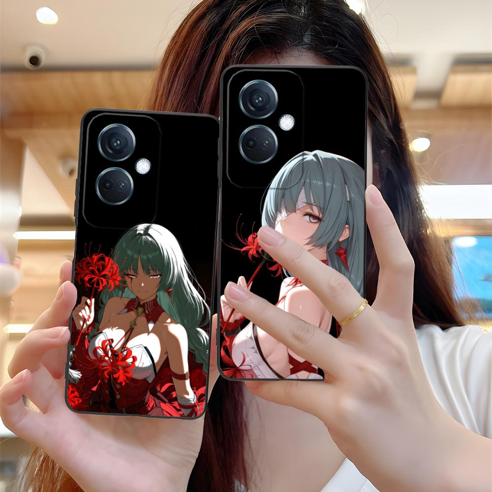 Wuthering Waves Phrolova Etui na Telefon dla OPPO Reno 14 13 12 11 10 9 8 7 6 5 F T Pro 5G Kolorowe Drukowane Pokrowce na Telefon Komórkowy Luksusowe