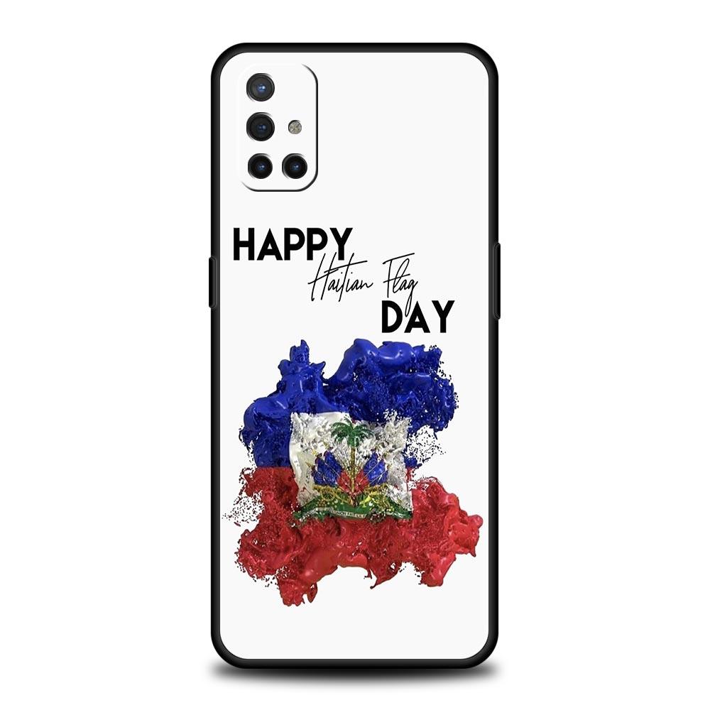 

Phone Case For OnePlus 15 13 12 11 10 9 8 7T Pro 13T 13R 12R 10R 9RT 8T Nord 2T CE 2 3 5G Lite Soft Cover shipping Haiti Flag OnePlus 13T