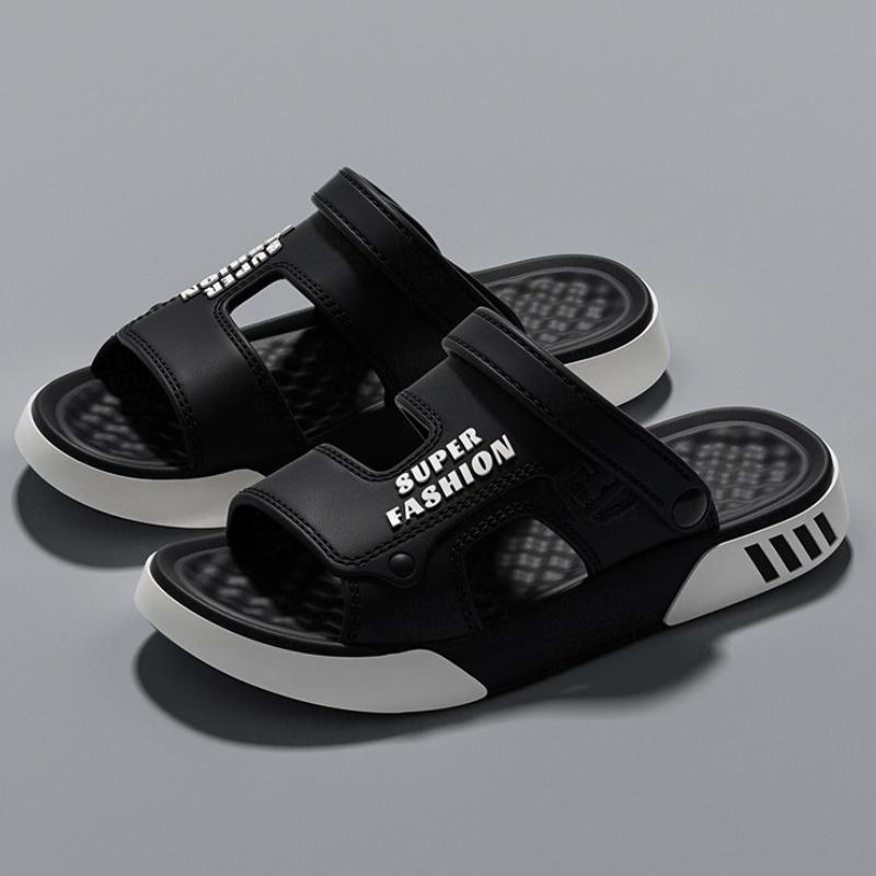 Men Slippers Summer EVA Soft-soled Platform Slides Sandals Indoor Outdoor Walking Beach Shoes Flip Flops Mens Home Shoes