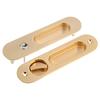 Sliding Door Lock Handle Antitheft with Keys for Barn Wood Furniture Hardware