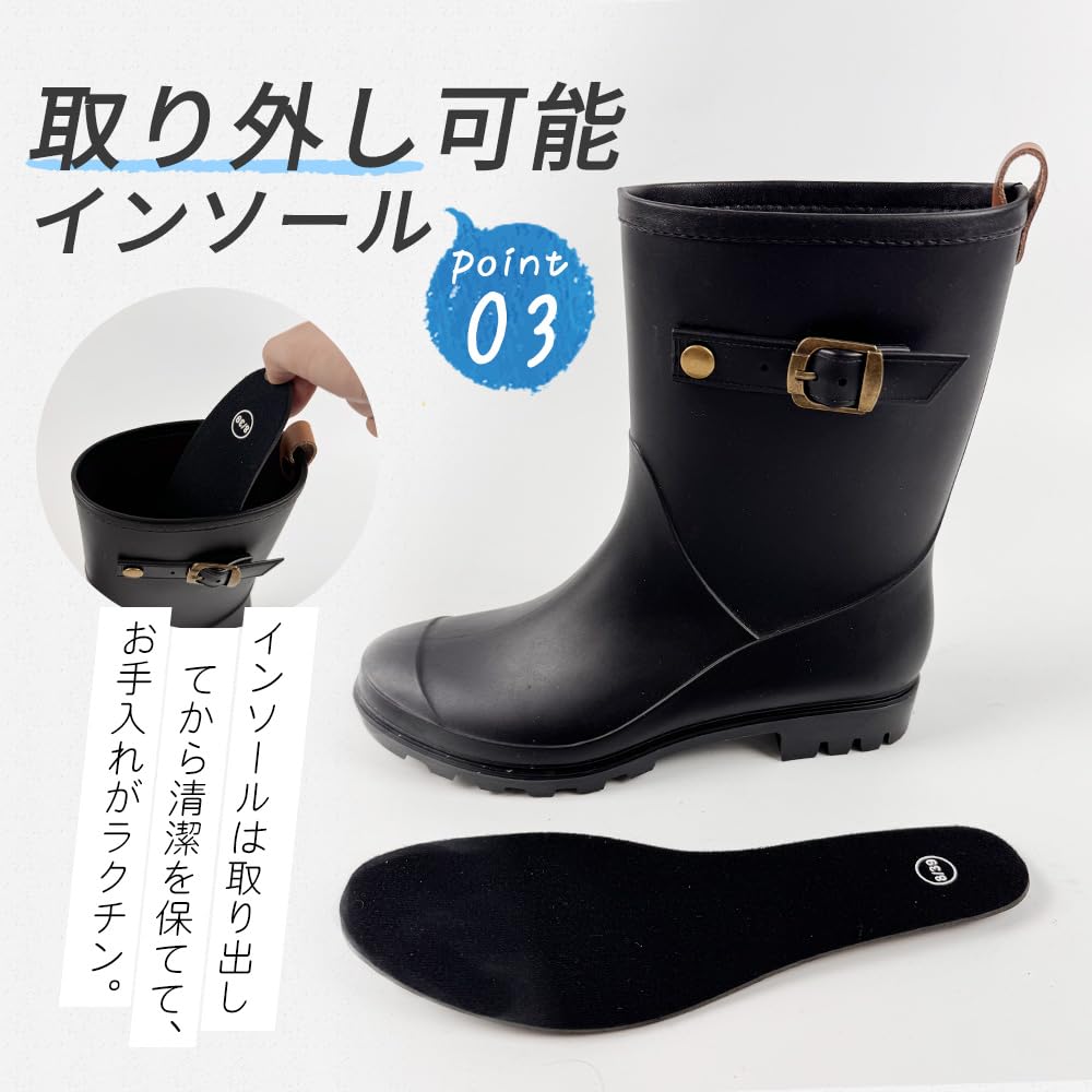 PAFHL Rain Short Long Rain Rain Rainy Typhoon Easy to Put On and Take Suitable for Rain or Shine Size Women's Boots, Boots, Boots, Stylish,