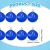 10Pcs Pool Cover Weights with Hooks Swimming Hanging Bag High Performance Tarp