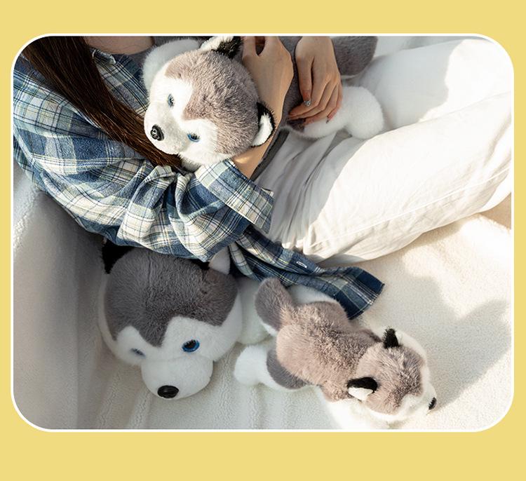 Cute Husky Plush Toy - Perfect Birthday Gift for Kids