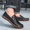 Men's Shoes Casual Formal Loafers Moccasins Italian Breathable Slip on Male Boat Shoes