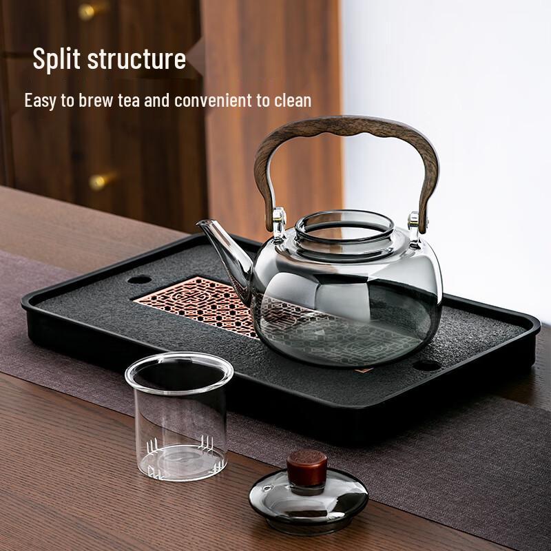 Yaji Heat-Resistant Glass Tea Brewing Pot