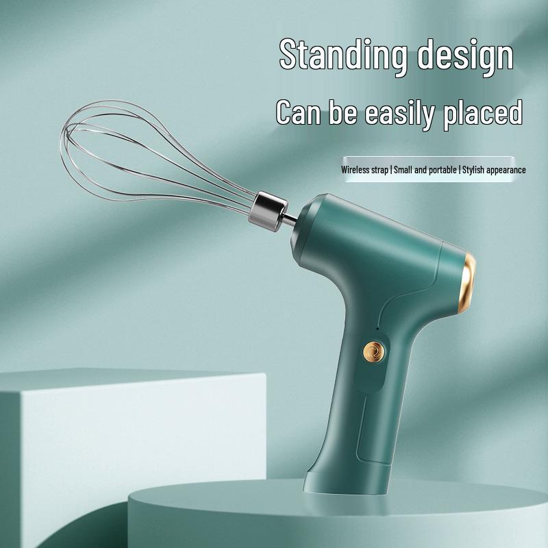 Wireless Handheld Electric Egg Beater for Baking - Cream Mixing & Egg White Whipping Tool