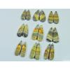 23-31 MM Natural Bumble Bee Jasper Pair Pear Cabochon Gemstone 09 Pair Lot C-755