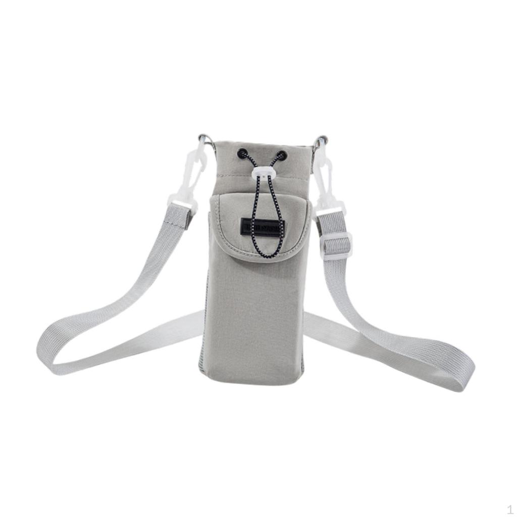 Adjustable Shoulder Strap Water Bottle Bag for Camping And Climbing