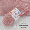 Chenille Golden Velvet Yarn - All-Polyester Glossy Crochet Yarn for Shoes
