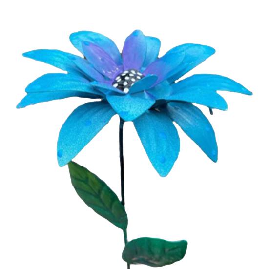 Metal Blomsterhavepæl Vejrbestandig Udendørs Have Græsplæne Terrasse Sti Realistisk Jern Blomsterpæl Dekoration Ornament