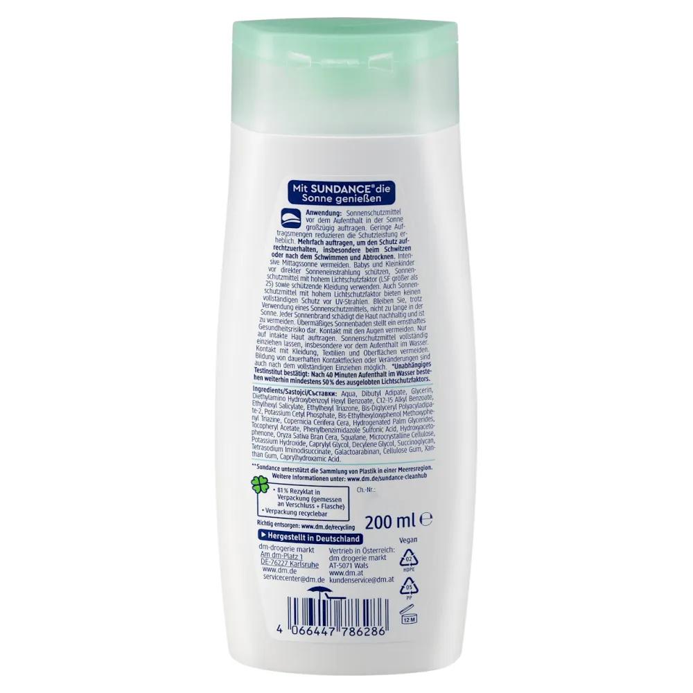 SUNDANCE Sonnenlotion Sensitiv LSF 50+, 200ml