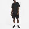 Nike Durant French Terry Breathable Sports Drawstring Solid Color Splicing Embroidered Alphabet Loose Shorts Black Men's DH7374-010