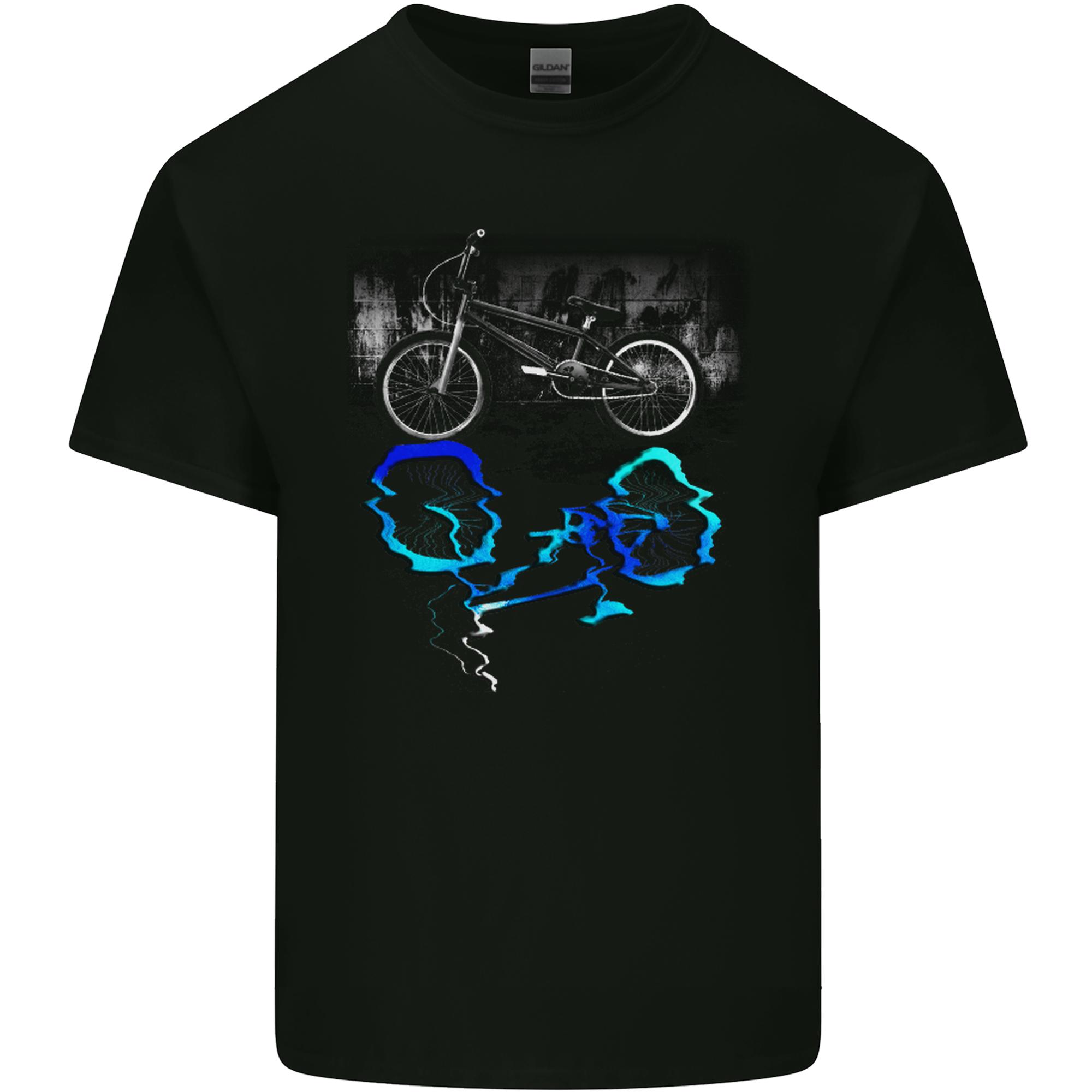 Bicycle Reflection Cycling Cyclist Bike Unisexs Light Cotton TShirt S