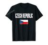 Men Women T Shirt More Design Czech Republic Lion Coat of Arms Graphic TShirt Map Tops 100 Cotton  Tees