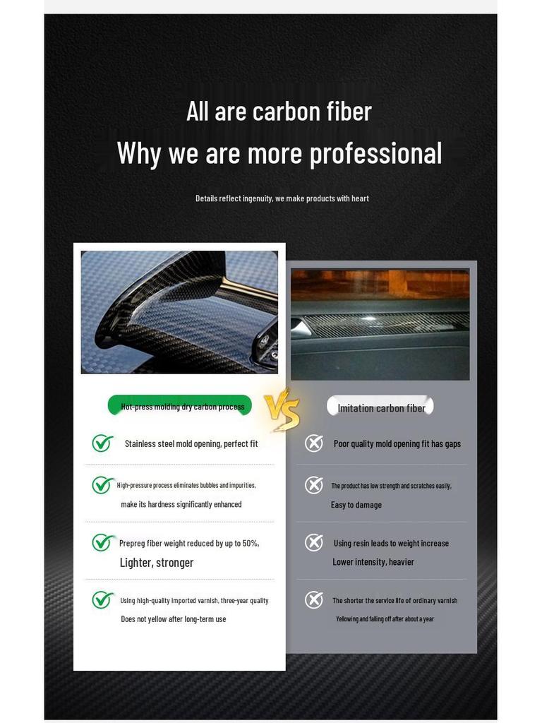 Ford Mustang Carbon Fiber Horn Rearview Mirror Cover Cap – Real Carbon Fiber Exterior Accessory