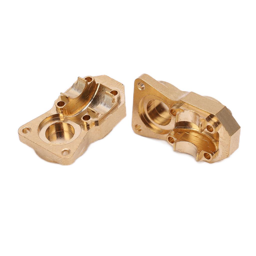 RC Brass Front Rear Diff Cover 1/24 RC Car Diff Cover for SCX24 AXI 00002 for SCX24 AXI 00001 for SCX24 AXI 90081 RC Car