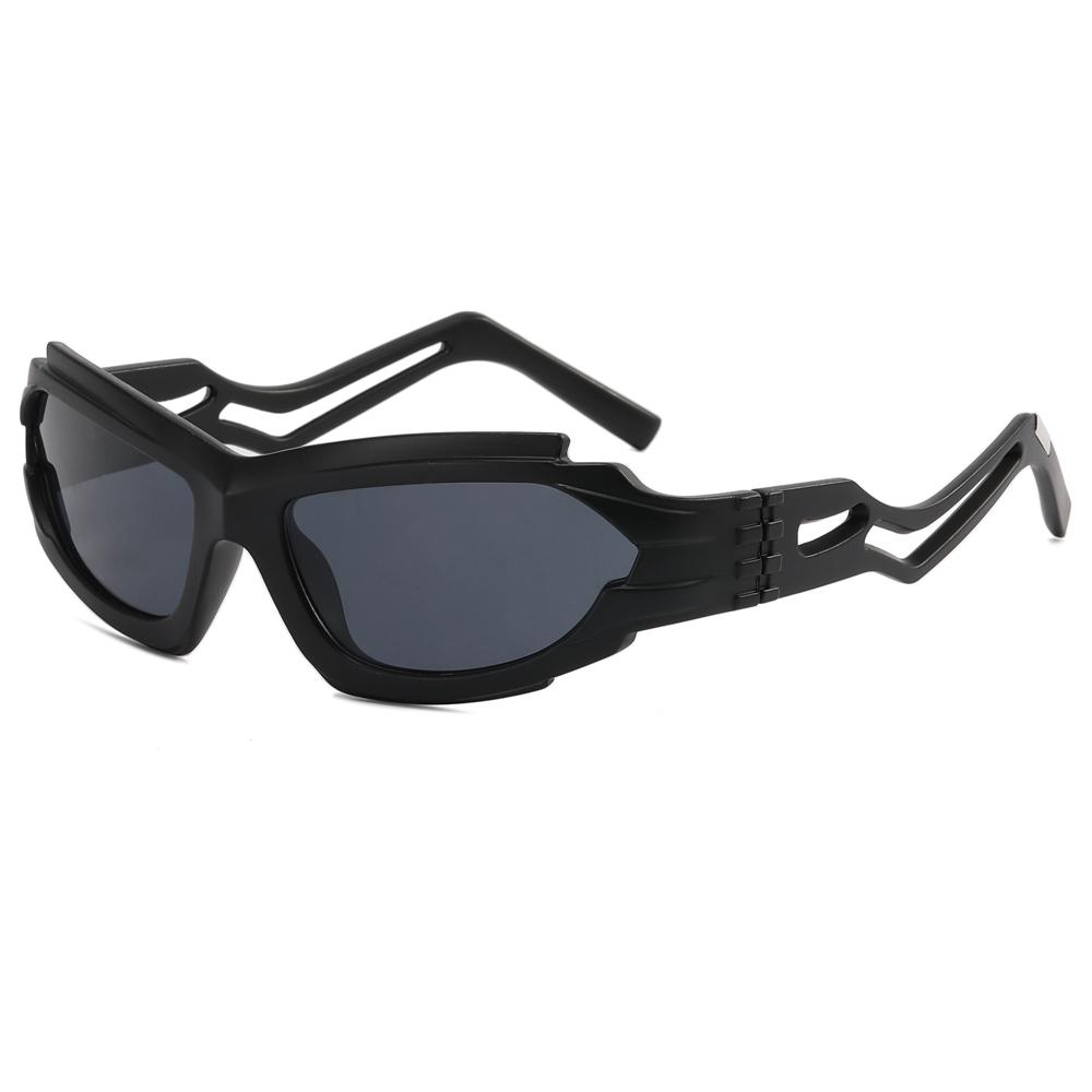 Superhot Eyewear 11417 Fashion 2023 Irregular Steampunk Shades Sporty Y2K Sunglasses