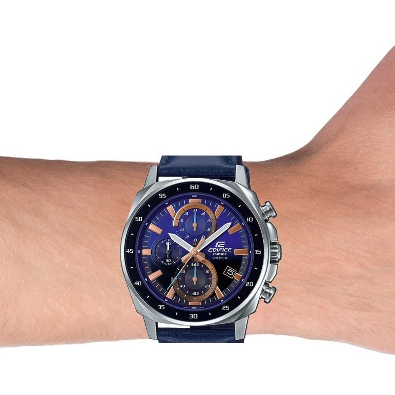CASIO Men EDIFICE Purple Watch EFV-600L-2 EFV-600L-2