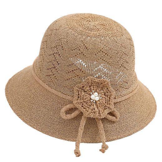 New Women's Sunshade Cool Hat Fashionable Summer Sun Hat Sunscreen and UV Resistant Flower Pot Hat