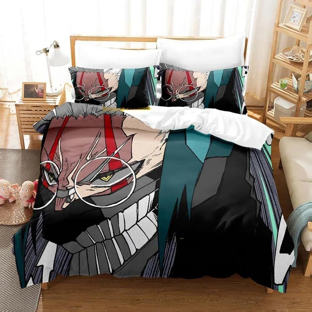 3D Printed Cartoons Dandadan Takakura Ken Bedding Set Single Twin Full Queen King Size Bed Set Adult Kid Bedroom Duvetcover Sets