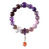 2024 Zodiac Dragon Year Natural Nine Purple Lihuo Duobao Crystal Bracelet