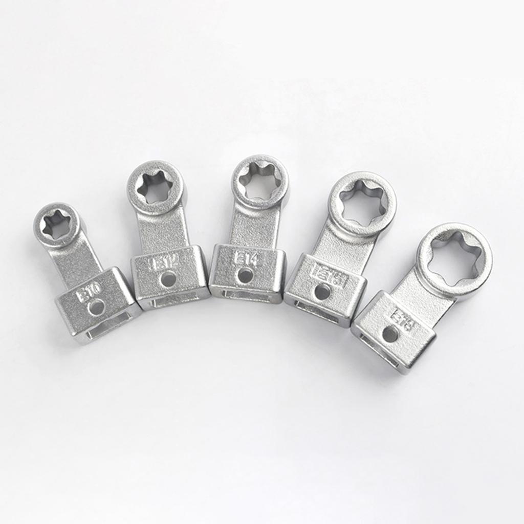 Belt Remove and Install Adjust Tightener Wrench tools with E10/12/14/16/18 Drive Adapters for Engine Belt Adjustment