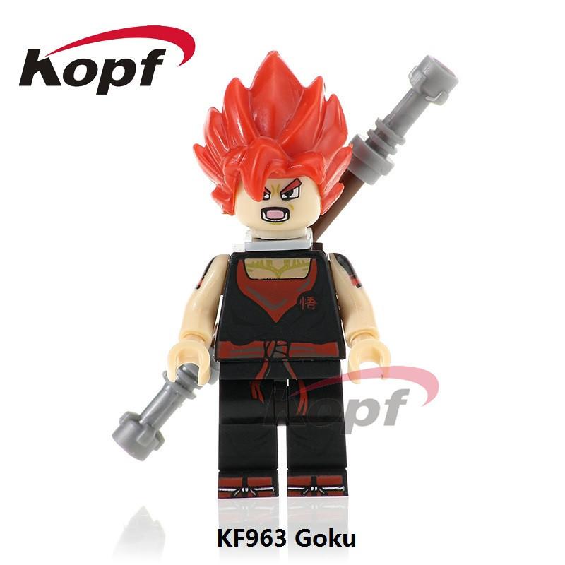 Dragon Ball Doll Building Block Villain Small Particle Splicing Doll Single Toy Bag
