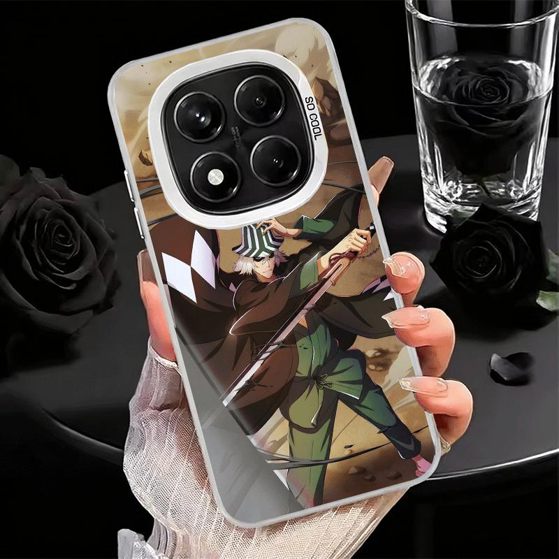 

Bleach Кисуке Урахара Мягкий чехол для телефона для Samsung Galaxy S24 S25 FE S26 Edge S23 Ultra S22 Plus S21 + Ударопрочная задняя крышка Redmi Note 14 5G