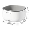 Ultrasonic Fruit Cleaner Device with Handle Vegetable Cleaner Electric Food Purifier Vegetables Cleaning Basket for Kitchen