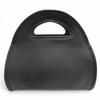 Excellent COACH Old Coach 2-Way Handbag/Shoulder Bag Black Glove Leather 9942 Used