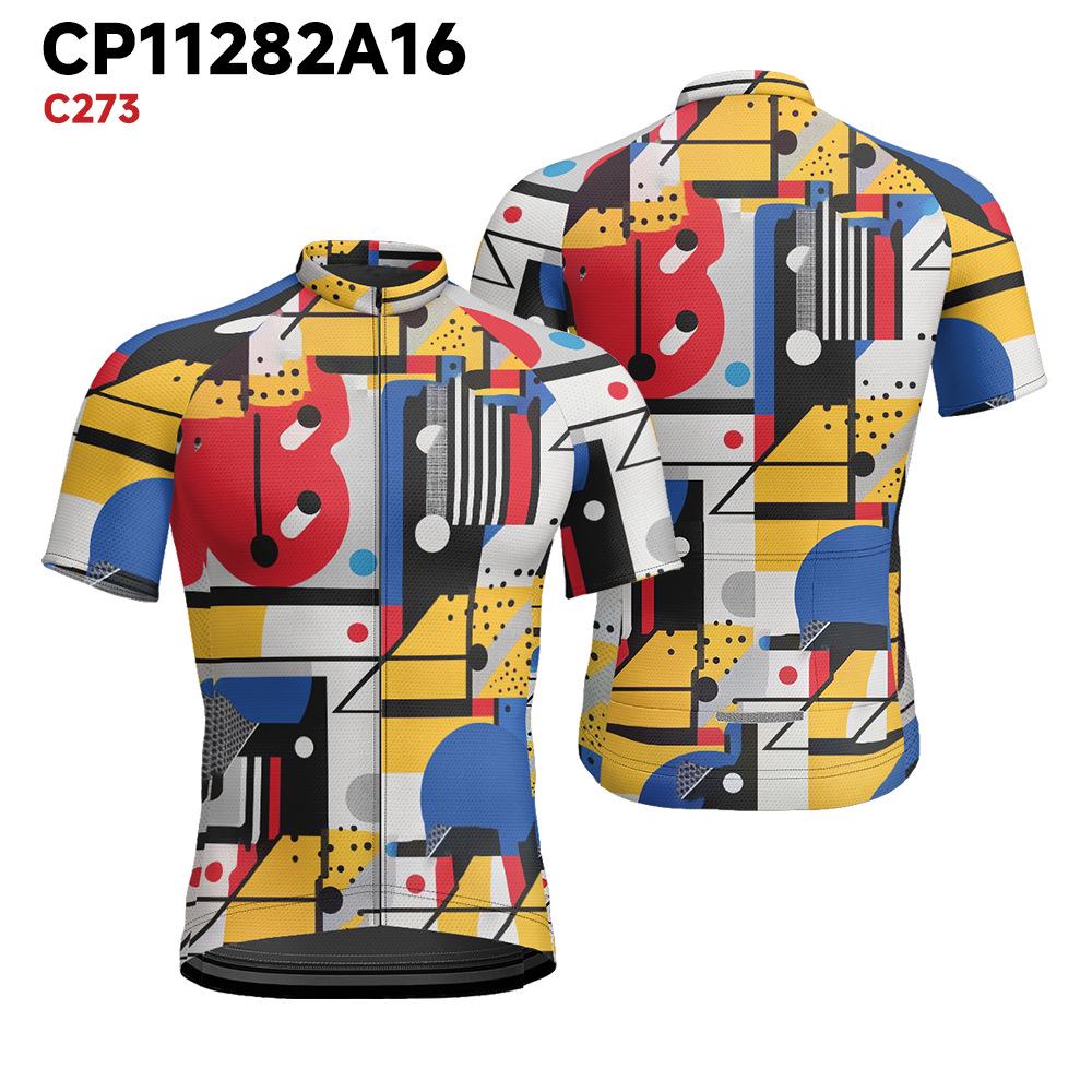 

Подростковая быстросохнущая джерси с коротким рукавом для велоспорта - Приталенный крой, универсальная одежда для шоссейного велосипеда, стиль 2025 4XL