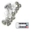 3x3 m 300LED Curtain String Light USB Remote Control Lamp Christmas Wedding Party Decoration