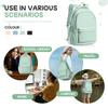 Lightweight Style Nylon Backpack School Backpack For Primary Middle Bookbag Teens Student Travel Backpack, Multiple Compartments
