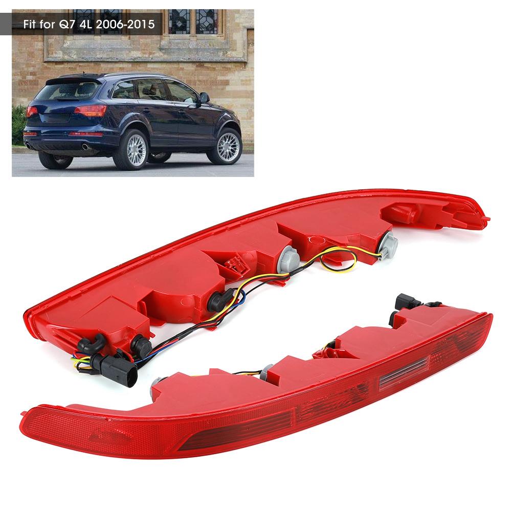 Rear Bumper Light Tail Right Fog Lamp 4 Wires with Harness 4L0945096 Fit for Q7 4L 20062015