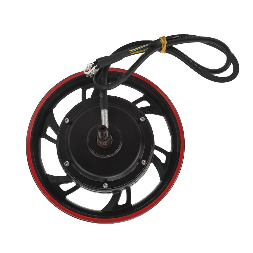 12in High Speed Brushless Gear Hub Motor 48v 72v 500 To 1500W DC Disc Brake Motor for Electric Motorcycle Bike Scooter