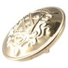25 PCS Vintage Gold Button 15mm Gold Emblem Shank Buttons DIY Crafts Sewing Buttons  Blazer