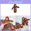 Plush Gorilla Keychain Toy For Kids And Couples Gift With Soft Pp Cotton Material