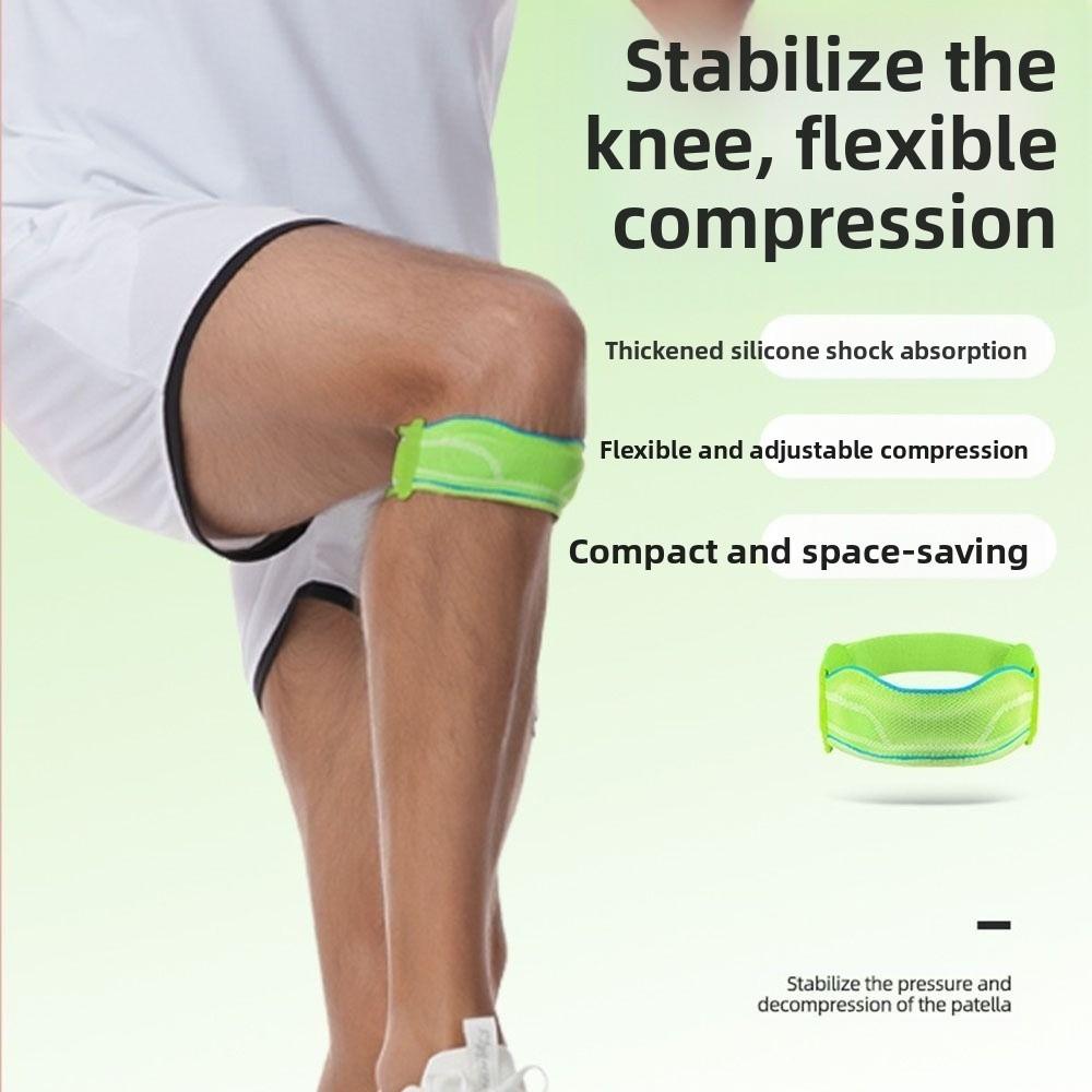 Rutschfestes Design Sport Patella-Band Kompression Patellasehnenstütze Radfahren Bergsteigen