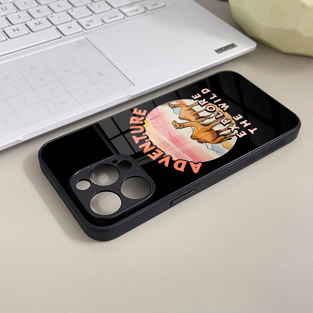 

Cartoon Desert Camel Phone Case Tempered Glass For IPhone 16 13 14 17 12 15 11 Pro Max Plus Mini XR SE2020 Coque iPhone 16e