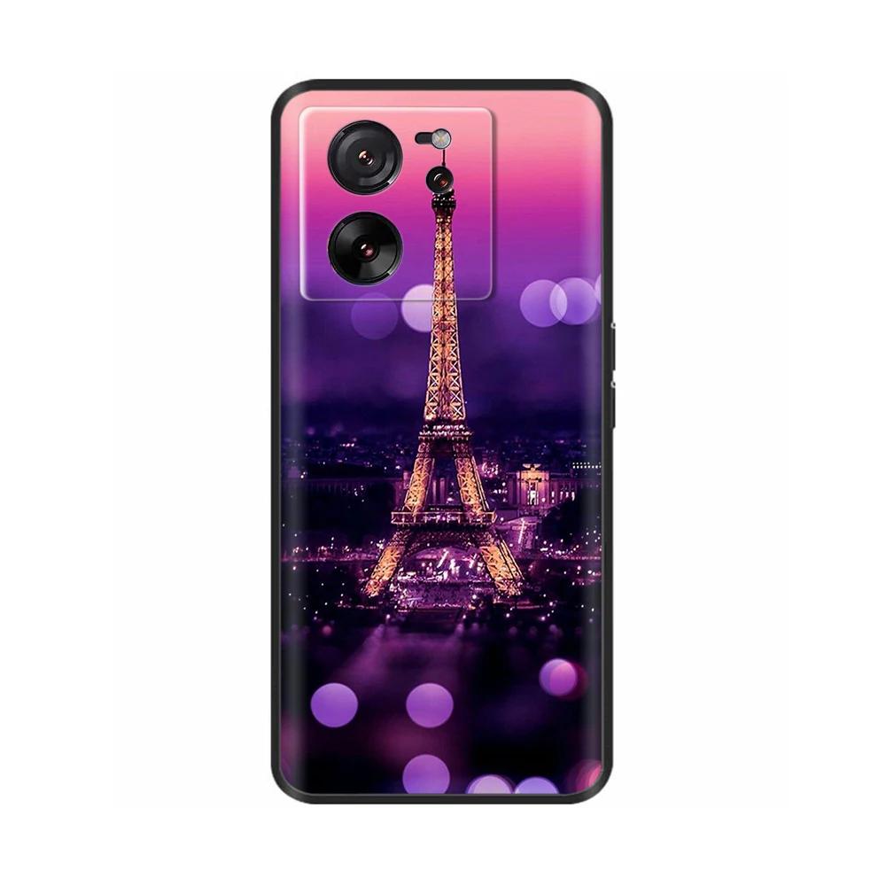 Soft Clear TPU Case For Xiaomi 13T Pro Case Mi13T Shell Silicone Painted Phone Cover For Xiaomi Mi 13T Pro 13TPro Fundas Coque