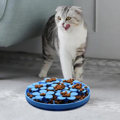 Pet Silikon Langsam Feeder Anti Würgen Fütterung Platte Lebensmittel Schüssel Puzzle Spielzeug Pet Produkte Für Iq Training