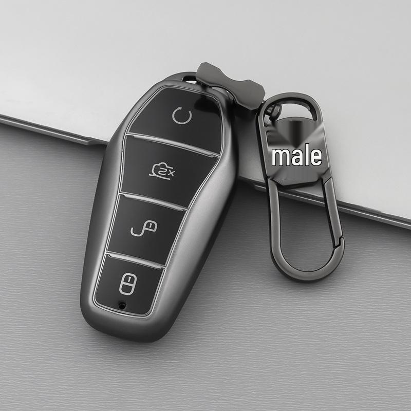 BYD Key Cover for Tang EV, Song, Qin PLUS/DMI, Destroyer 05, Dolphin, Han, E2/E6 Models