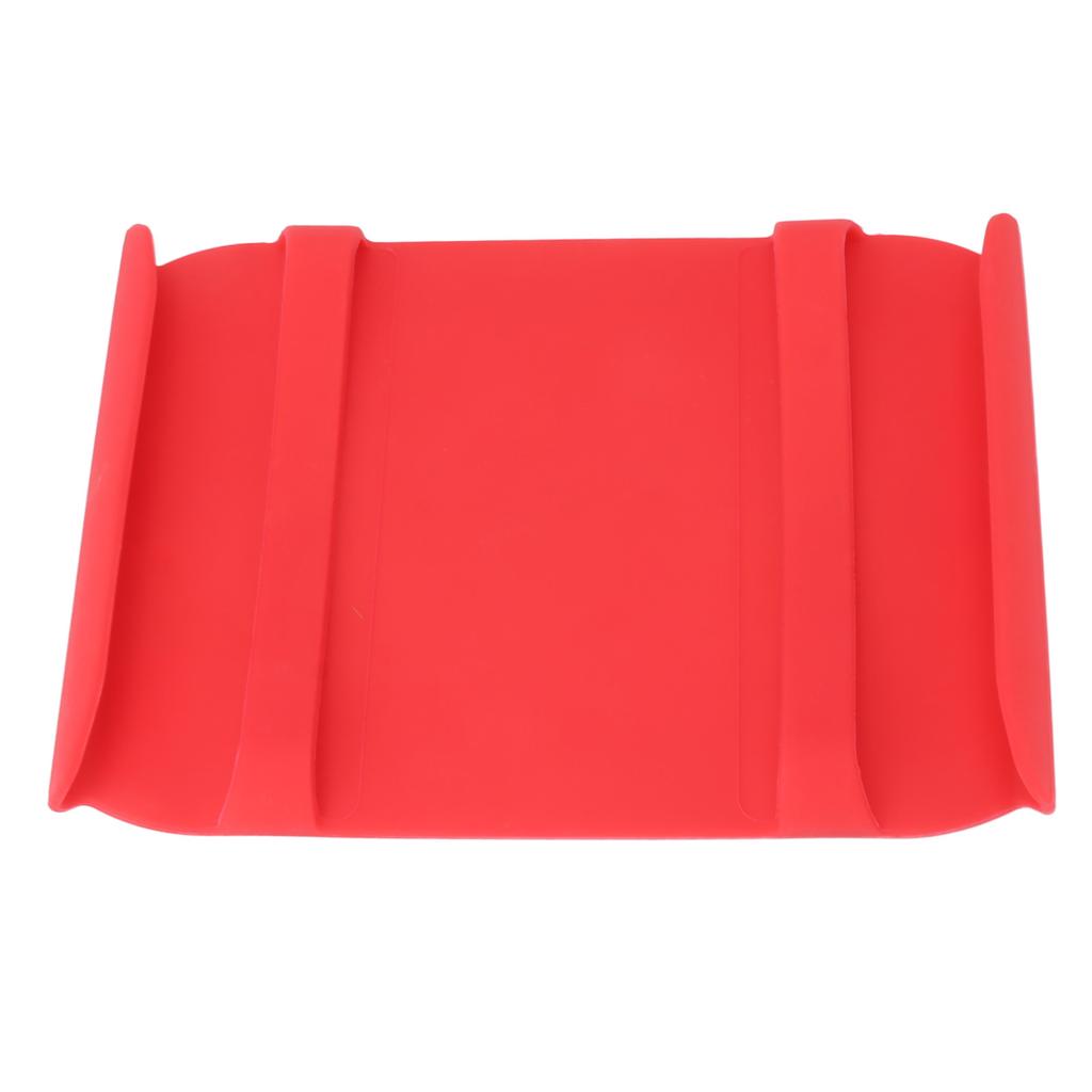 Kitchen Silicone Mat Heat Resistant Silicone Mat with Handle Anti Scalding Anti Slip Kitchen Tool Glove Substitution