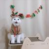 Warm Cute Elk Reindeer Dog Hoodie S/M/L Pet Clothing Puppy Cat Costume Chihuahua Mouse Cheese Jacket Suit - Cozy Dog Clothes