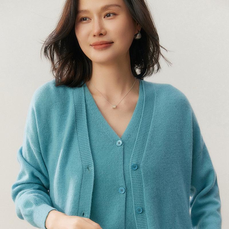 Qinghe 100% Pure Cashmere Women's Sweater - Ultra Soft Luxury Winter Pullover
