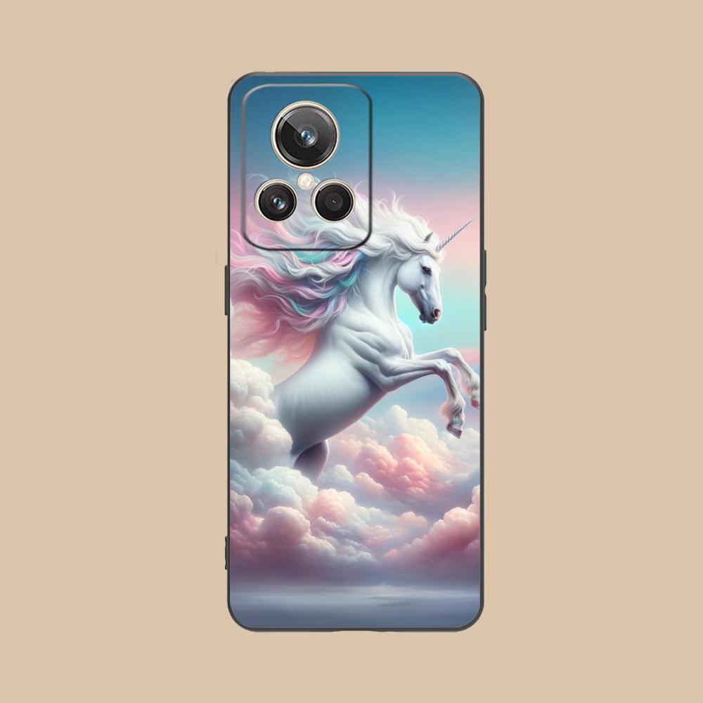 Fantasy Unicorn Mobile Phone Case for Realme GT 8 Neo Pro C75 73 71 C67 65 C55 53 C35 31 C20 15 Colorful Printing Cover Luxury