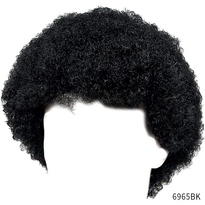 

70s Elvis Costume: Halloween Party Cosplay Glasses & Wig Set. One Size