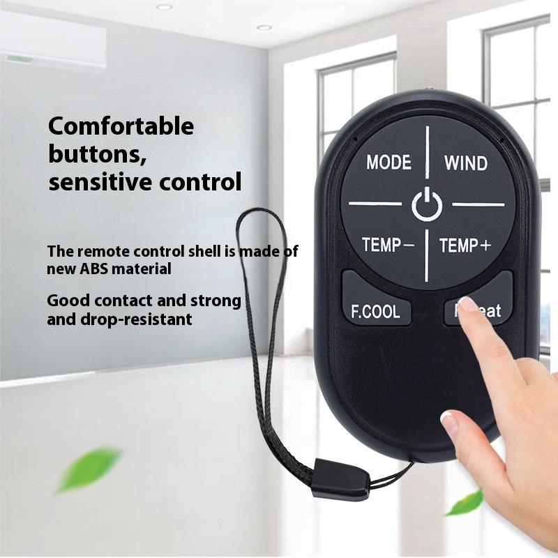 Portable Mini Universal A/C Remote Control Compatible With All Major Air Conditioner