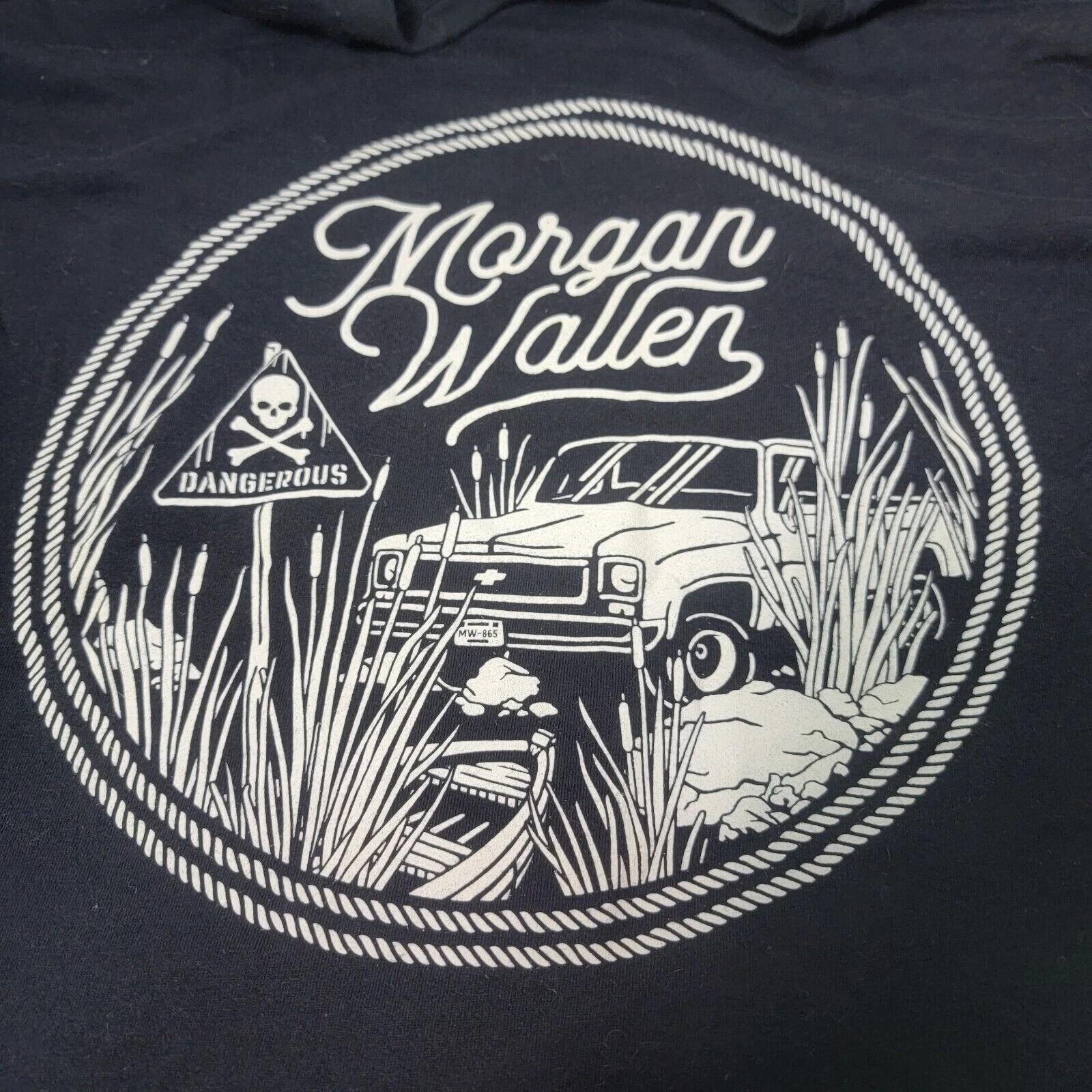 Morgan Wallen Dangerous Tour Cotton Black Men Women S-5XL Unisex T-Shirt XXXXL