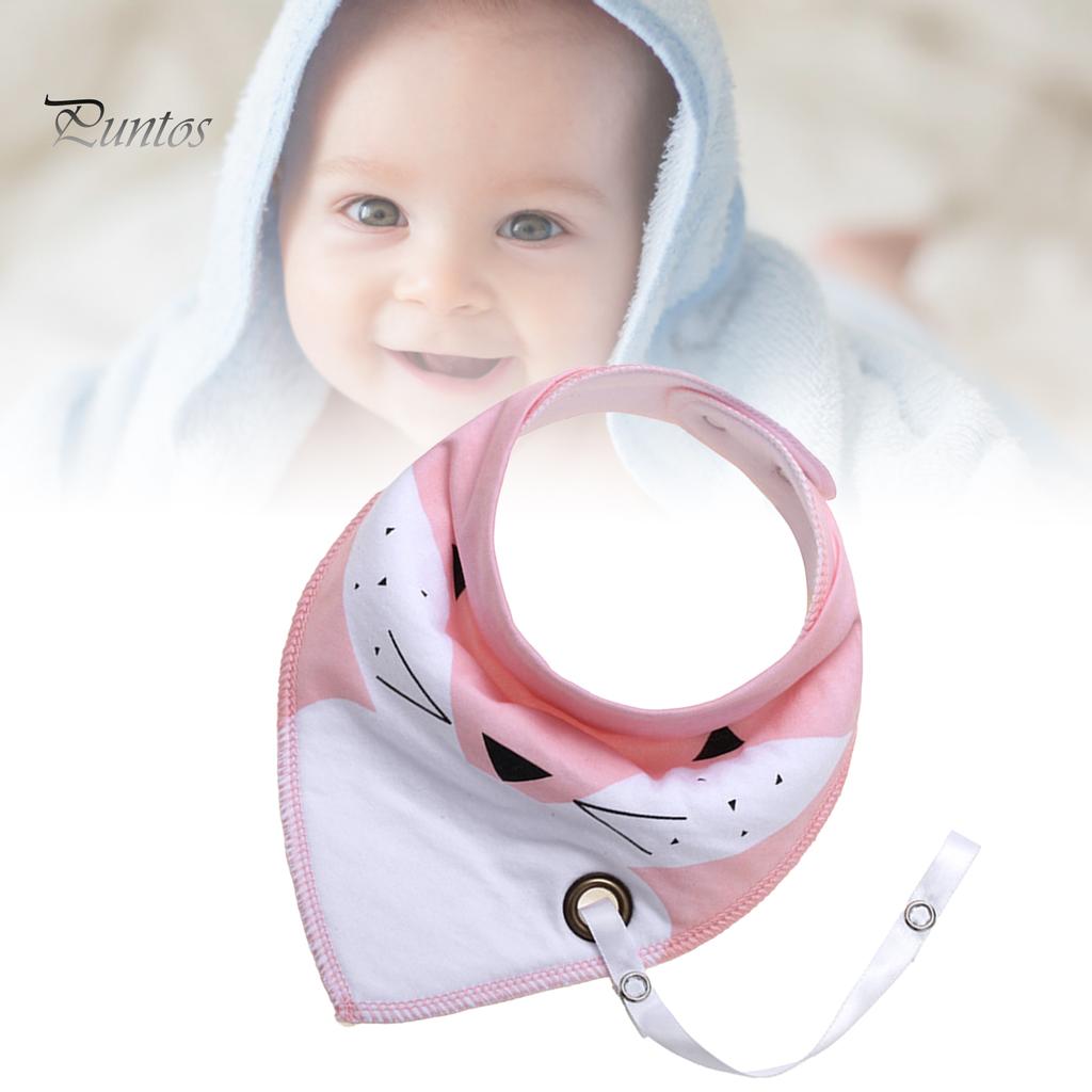 Waterproof Baby Bib Scarf Feeding Supplies with Pacifier Rope Infant ...